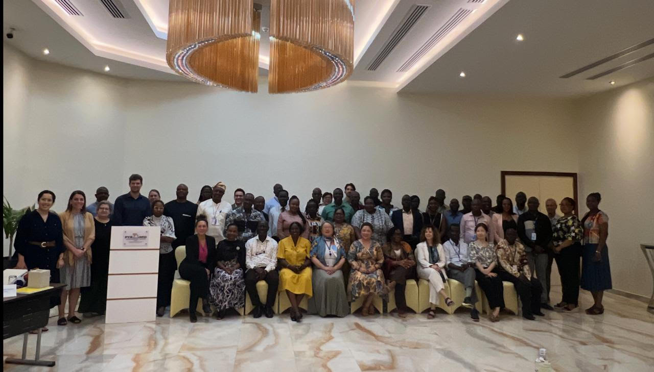 Group picture of the participants of the UNMISS Workshop